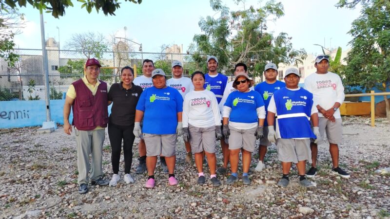 Red Ambiental realiza con éxito la Primera Jornada de “Me Gusta Limpio” en Playa del Carmen.