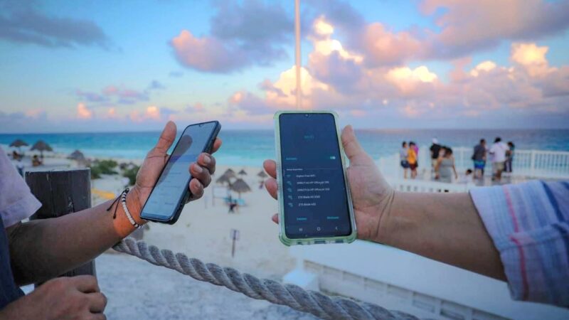 Puerto Morelos, Playa del Carmen e Isla Mujeres contarán con nuevos módulos de internet gratuito de alta velocidad.