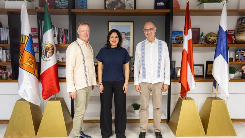 Playa del Carmen fortalece alianza estratégica con Finlandia y Dinamarca