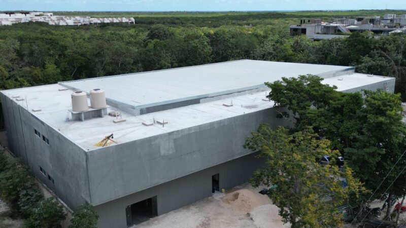 Reportan avance del 70% del C4 en Tulum