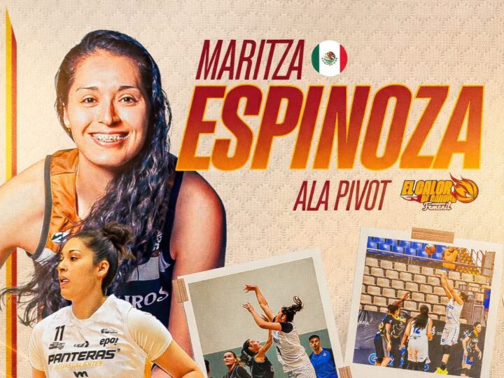 Presenta El Calor de Cancún Femenil a Maritza Espinoza.