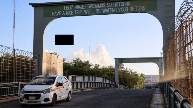 Reconstrucción del Puente Internacional Río Hondo quedará listo este mismo año.