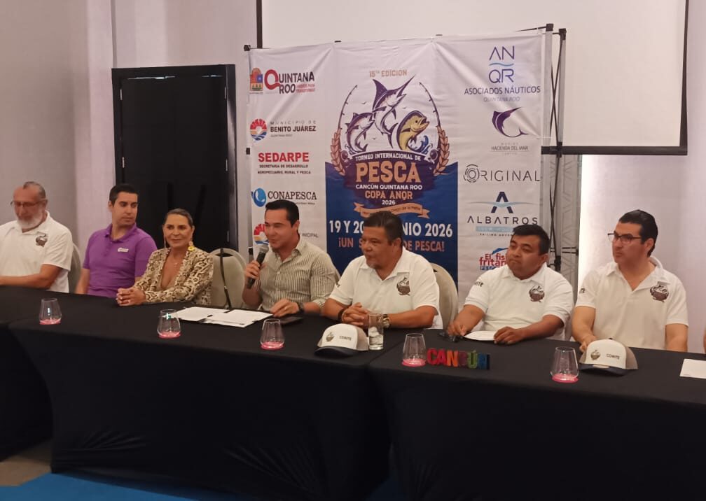 Presentan la XV Edición de la Copa ANQR de Pesca Deportiva.