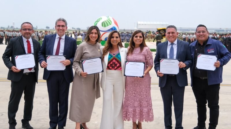 Reconocen a Q. Roo por su participación en el Plan Kukulkán durante el Mundial 2026